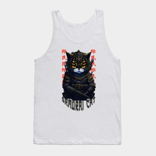 Samurai Cat Tank Top